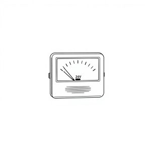 Ammeter 24V PN: EG2160-0-60 (CP-00036)