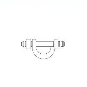 Safety Pin Bolt & Nut Type Bow Shackle - 9.5MT (S9B02)