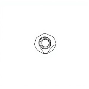 Bolt, Nut, DFW, SW, FCC, GR.5, 1/2 x 2 (BN-00537)