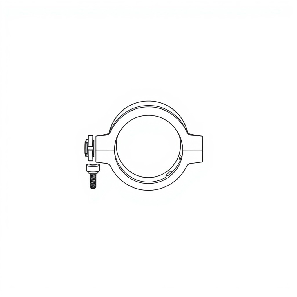 Clamp, Bulldog, SS304, 3/8" (BN-00463)