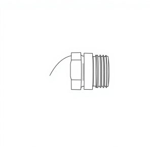 Adapter,Hyd, 90 Deg Elbow 1/2" BSPPM x 1/2" JICM (HF-00065)