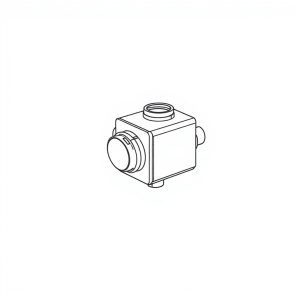 Telemacanique 2 Position Selector Switch c/w 1 No/1 Nc Conta (EL-00151)