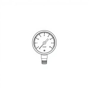WATER TEMP.GAUGE PN: 20T-250-35-1/2 (CP-00042)