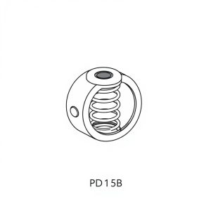 Spring Spacer, PD15 B PN: 100200 (BR-00365)