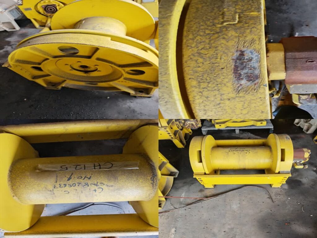 Winch CH12.5, w/ Motor, S/N: 8205637