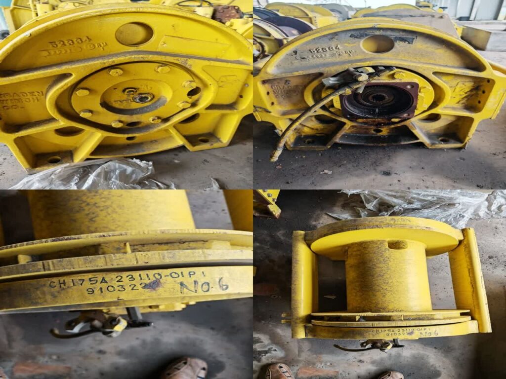 Winch CH175A-23110-01-P1, w/o Motor, S/N: 910322