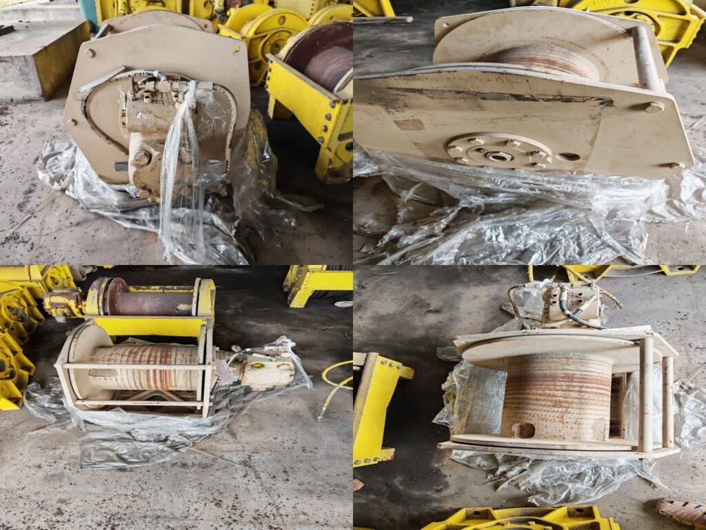 Winch PD15B-41064-04-1, w/ Motor, S/N: 1559016