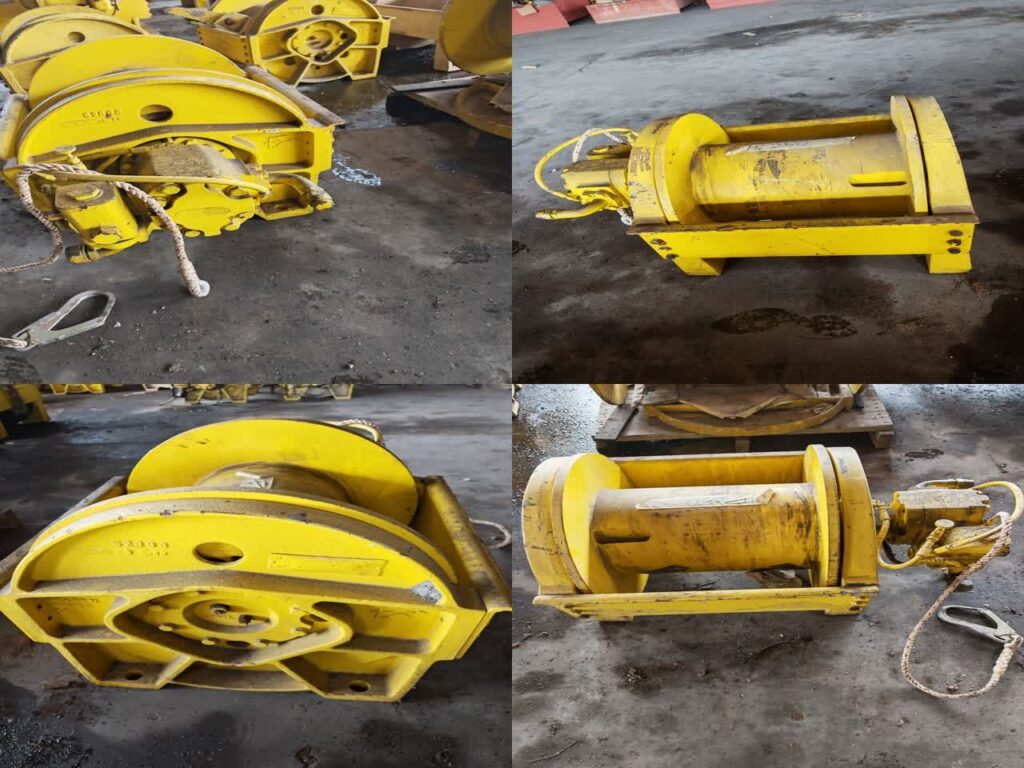 Winch CH150A-23090-01-1, w/ Motor, S/N: 9004911