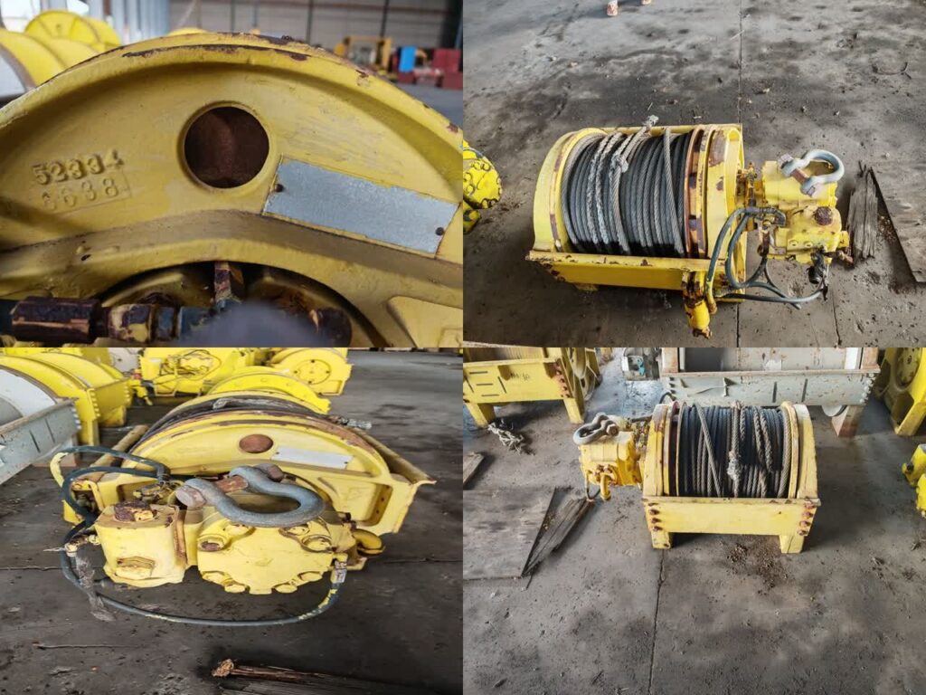 Winch CH175A-23120-01P-1, w/ Motor, S/N: 0704548