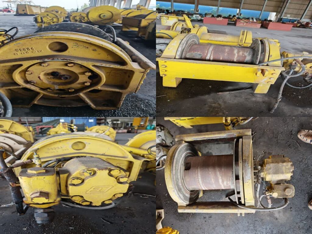 Winch CH175A-23120-01P-1, w/ Motor, S/N: 8502887
