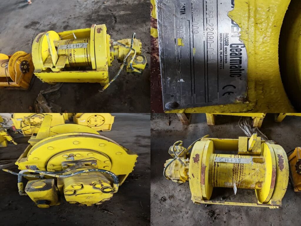 Winch CH175B-22090-01-1, w/ Motor, S/N: 1501454