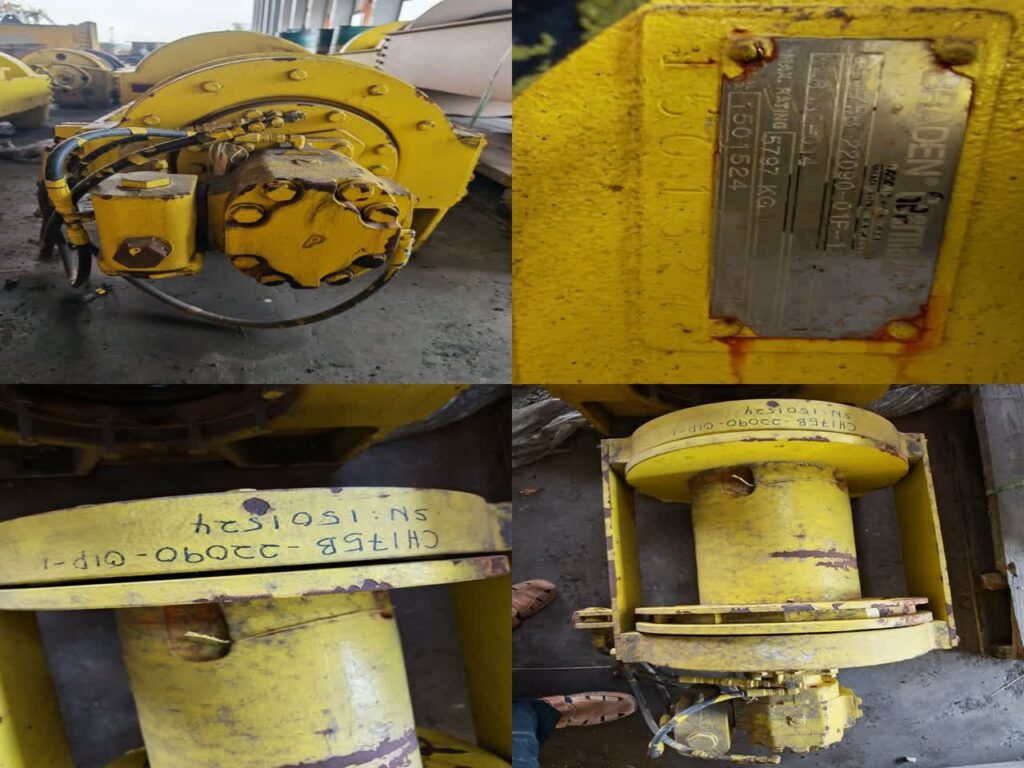 Winch CH175B-22090-01P-1, w/ Motor, S/N: 1501524