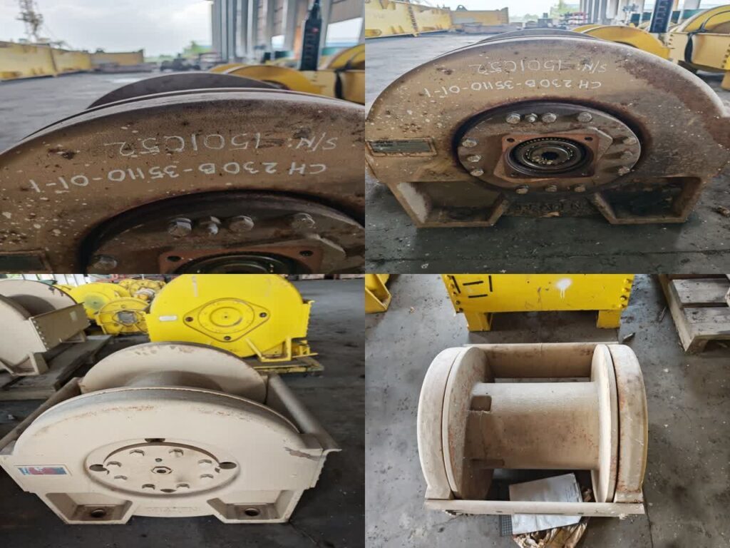Winch CH230B-35110-01-1, w/o Motor, S/N: 1501052