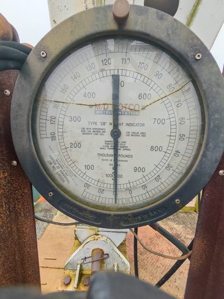 Weight indicator