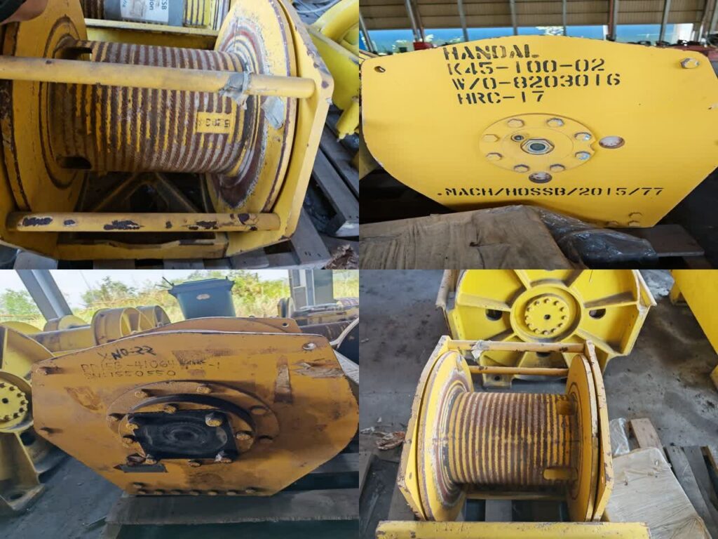 Winch PD15B-41064-04-1, S/N: 1550550 (survey TK-W12, not on stock list)