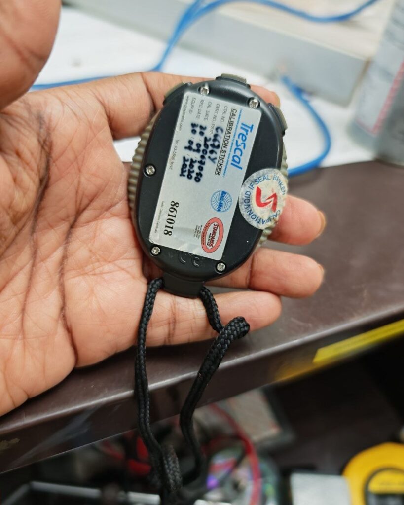 Digital stopwatch - Alba (Seiko) model not legible