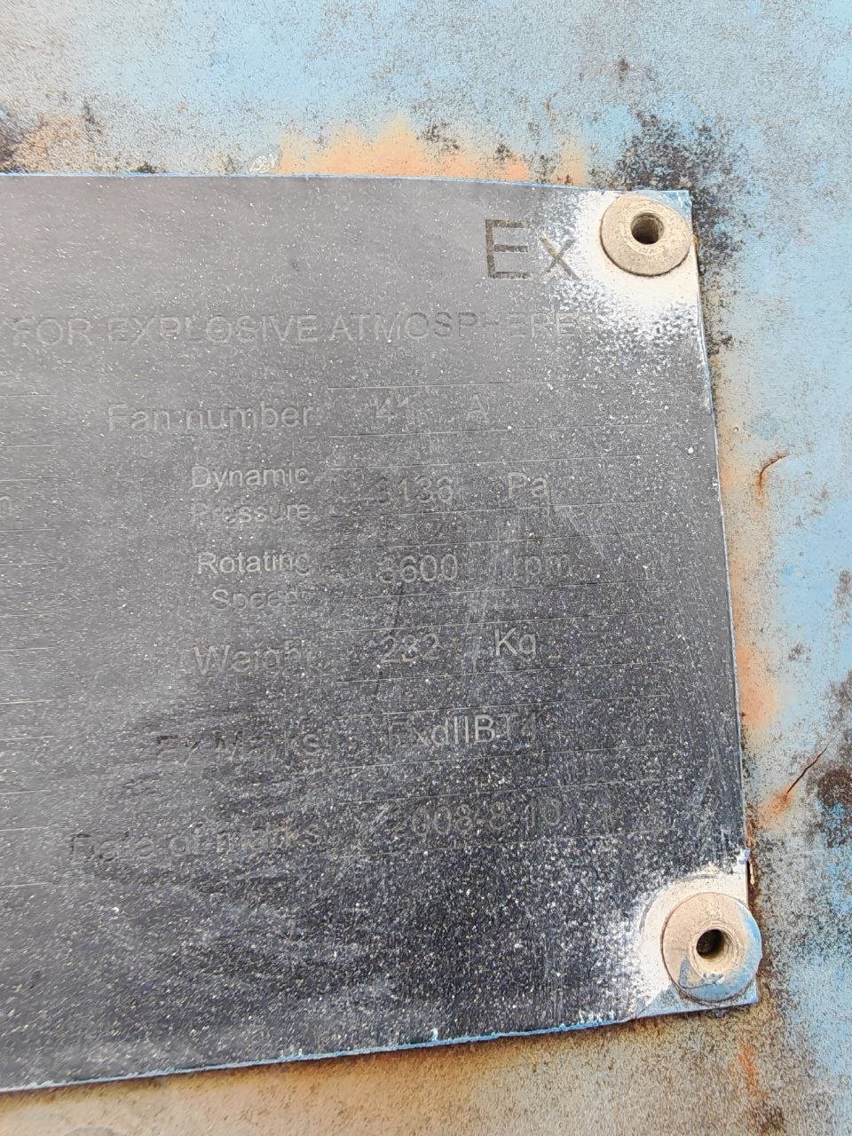 DC traction motor for drawworks, Phoenix Offshore DGM800, 842 kW / 750 V / 1185 A, with Ex blower and pressurized connection box - Image 4